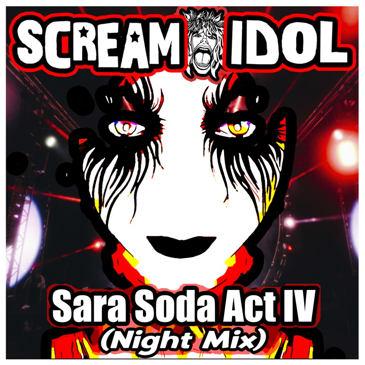 Sara Soda remix by glam pop rock dance club band Scream Idol