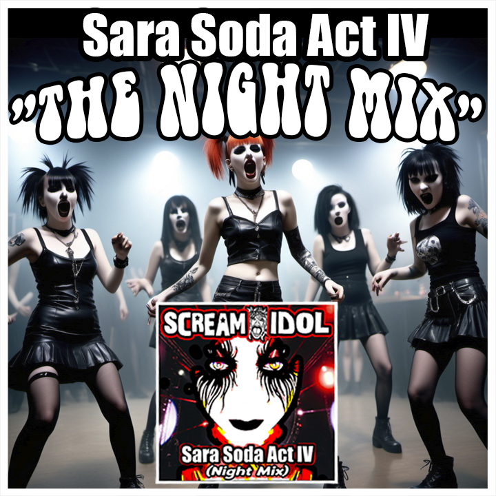 Sara Soda remix by glam pop rock dance club band Scream Idol